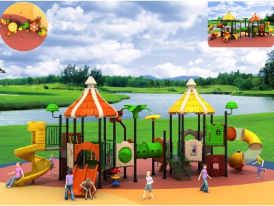 commercial playground slides